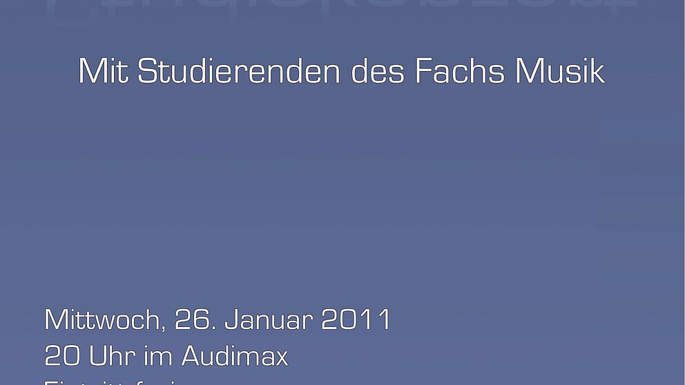 Abbildung: Flyer/Plakat