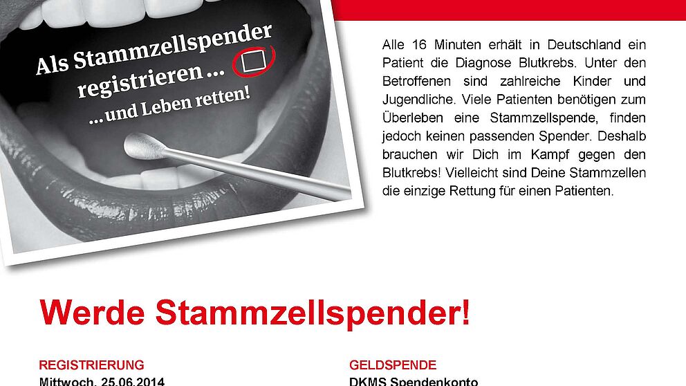 Abbildung: Flugblatt