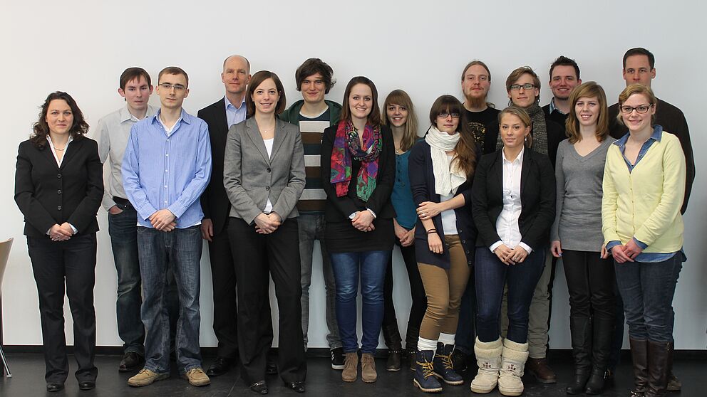 Foto (Annika Höhland): Abschlussveranstaltung der Winter School 2012 am 22.2.2013