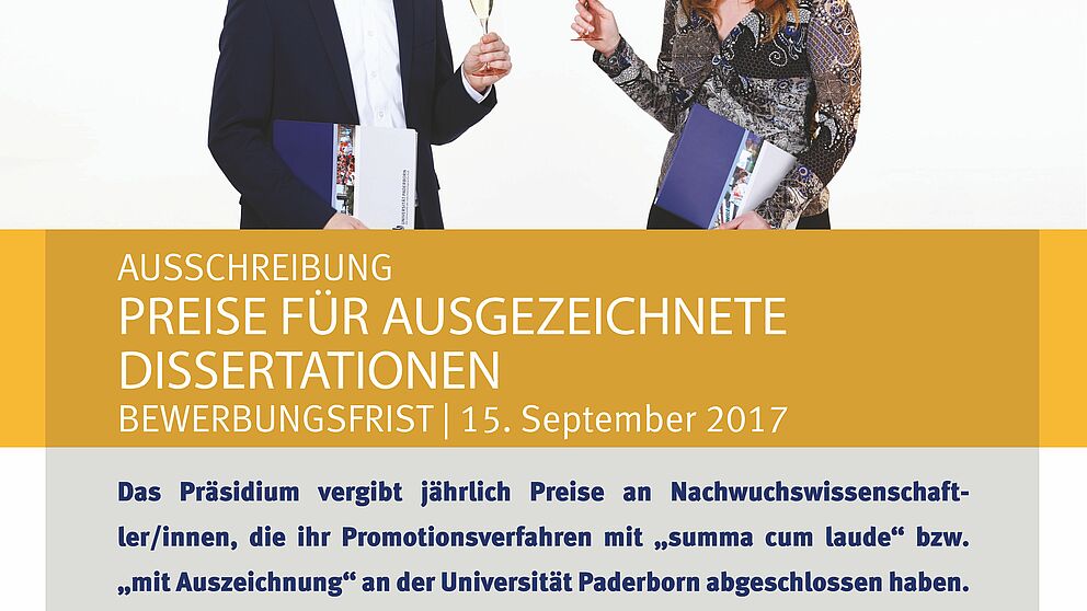 Abbildung: Ausschreibung Dissertationspreis