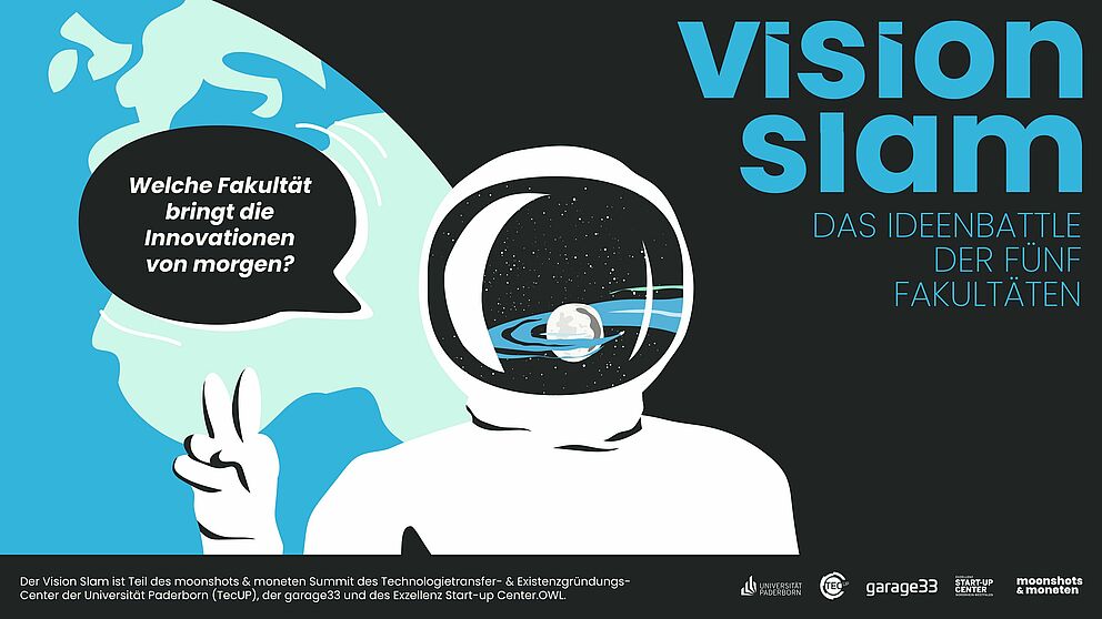 Event banner of the "Vision Slam".