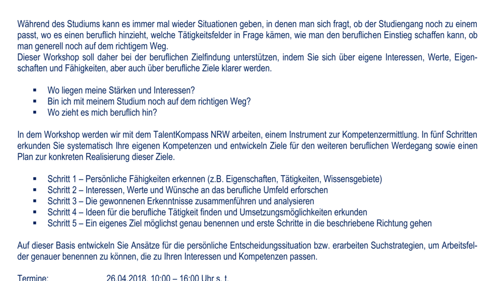 Abbildung: Flyer/Plakat