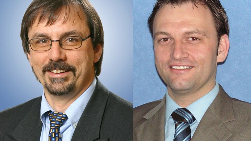 Fotos: Prof. Dr. Gregor Engels und Dr. Stefan Sauer