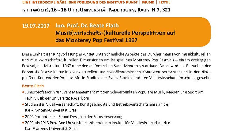 Abbildung: Ankündigung