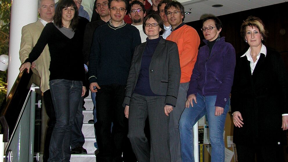 Foto (Universität Paderborn): Das SCALUS-Konsortium und Jun.-Prof. Dr. André Brinkmann freuen sich über die Zusage aus Brüssel und den gelungenen Projektstart am 2. und 3. Februar in Paderborn. In vier Jahren wollen das PC² und die Projektpartner ihr