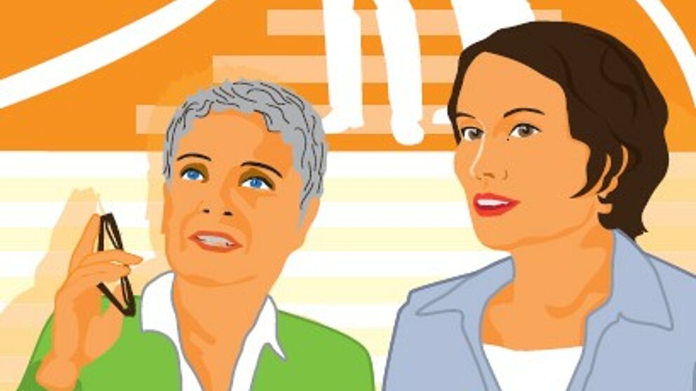 Abbildung: Flyer Mentoring-Programm