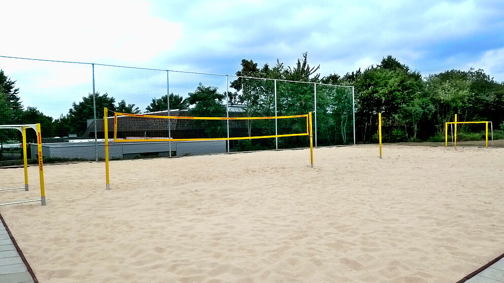 Abbildung: Beachvolleyballanlage