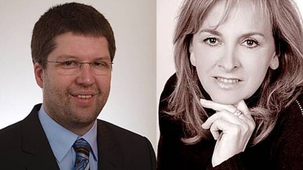 Fotos: Prof. Dr. Claus-Jochen Haake und Prof. Dr. Ruth Hagengruber