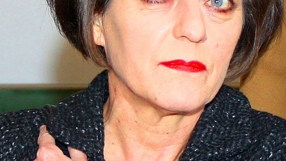 Foto (Universität Paderborn, Frauke Döll): Literatur-Nobelpreisträgerin Herta Müller