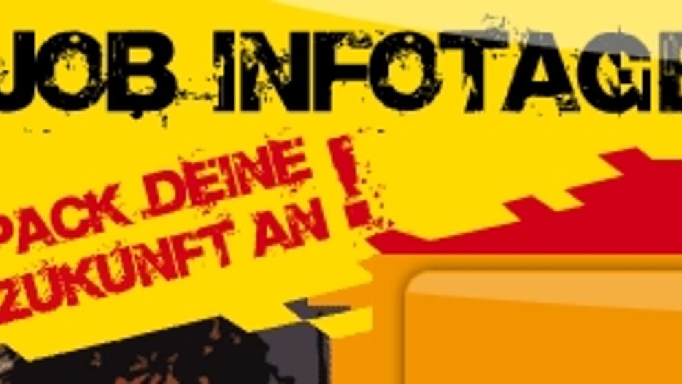 Abbildung: Homepage Job-Infotage (Detail)