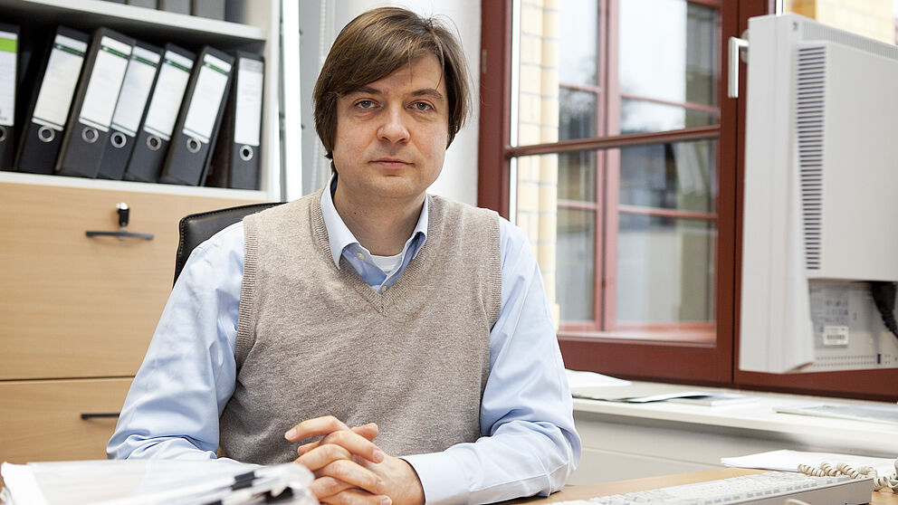 Foto (Die MediaLoge): Prof. Dr. Felix Otto vom Max-Planck-Institut für Mathematik und Naturwissenschaften, Leipzig.