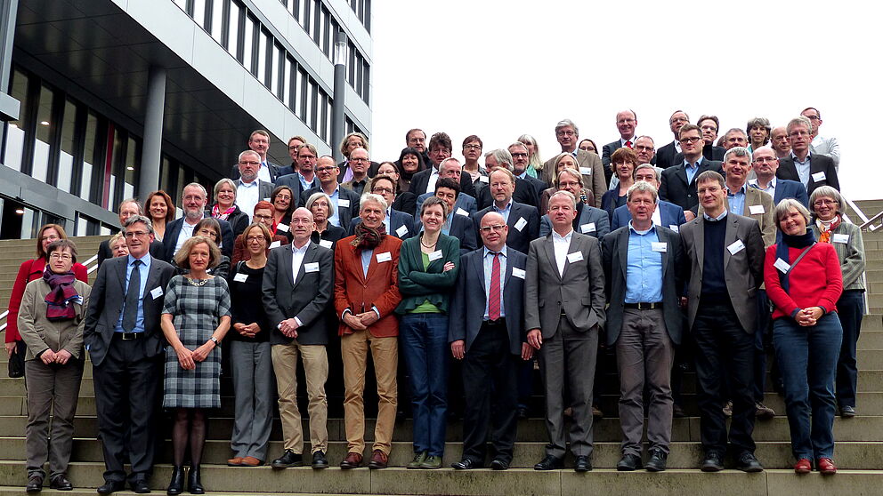 Foto (Universität Paderborn, Markus Lauert): Die Teilnehmer der Herbstsitzung der Sektion 4 im Deutschen Bibliotheksverband.
