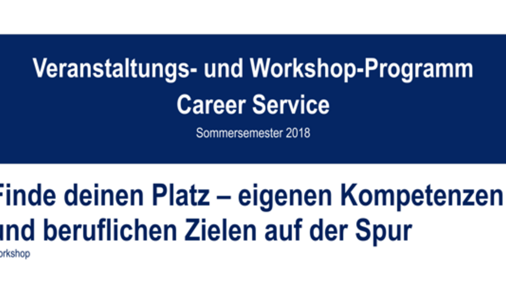 Abbildung: Flyer/Plakat