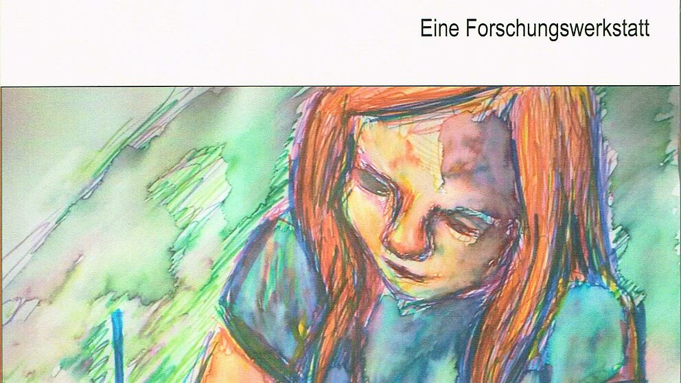 Foto (Jutta Ströter-Bender): Buchcover mit Zeichnung von Anne Jakisch.