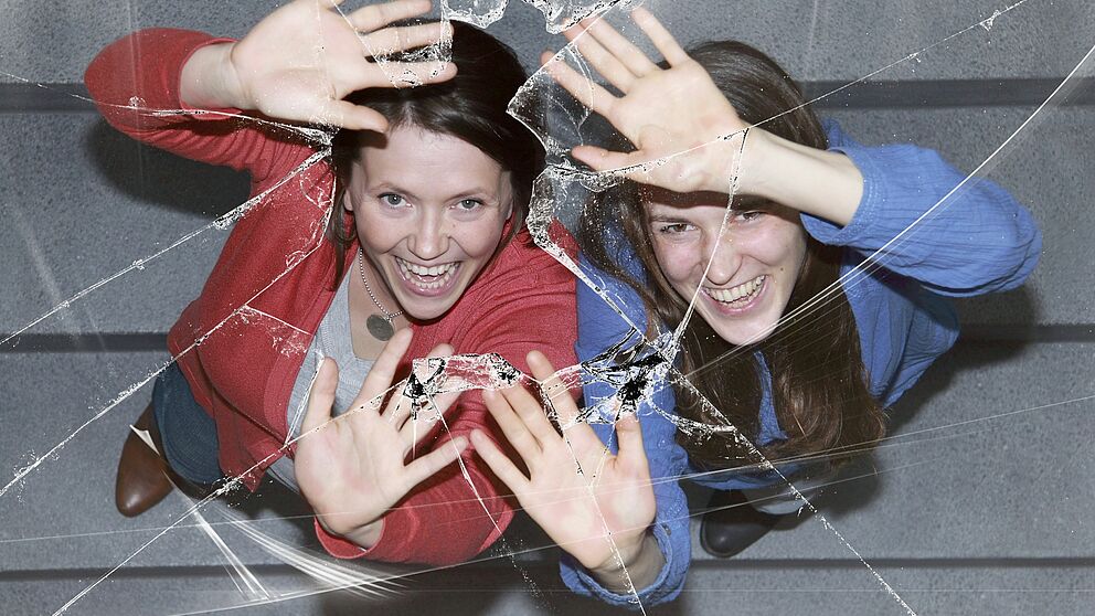 Abbildung: Gläserne Decke