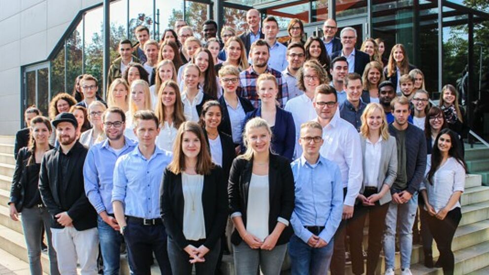 Foto (Universität Paderborn, Johannes Pauly): Abschlussveranstaltung der Summer School 2017 am 21.09.2017