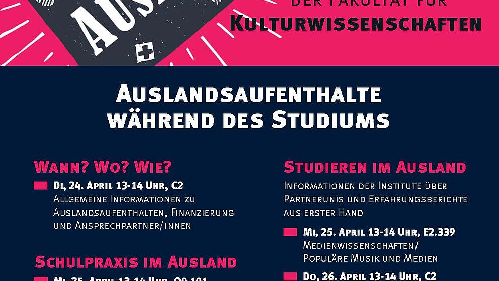 Abbildung: Flyer/Plakat