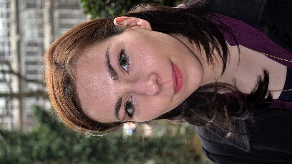 Foto (Universität Paderborn, Mark Heinemann): Franziska Dirks gewann mit ihrer Animationssoftware für den Schulunterricht den zweiten Platz beim landesweiten Wettbewerb ExaMedia NRW.