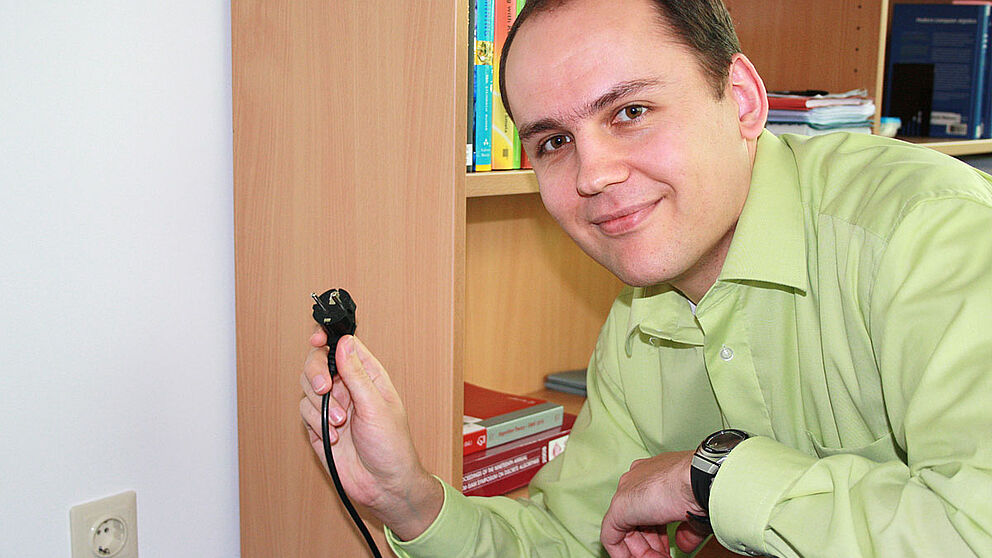 Foto (Katharina Bätz): Jun.-Prof. Dr. Christoph Sorge