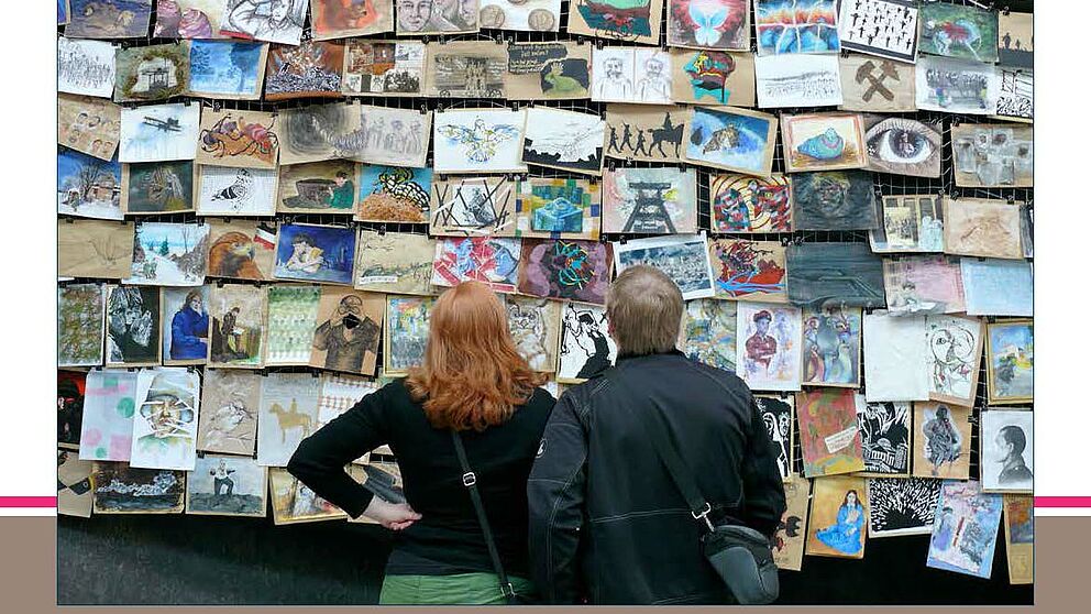Foto (Jutta Ströter-Bender): Letter-ART-Wand