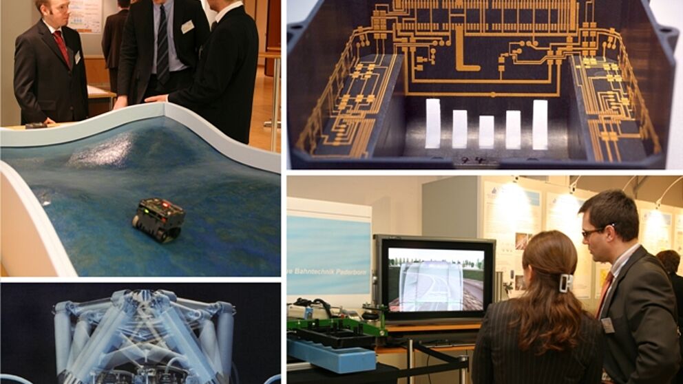 Abbildung: 6. Paderborner Workshop „Entwurf mechatronischer Systeme“ mit begleitender Fachausstellung.