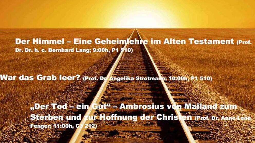 Abbildung: Programmflyer