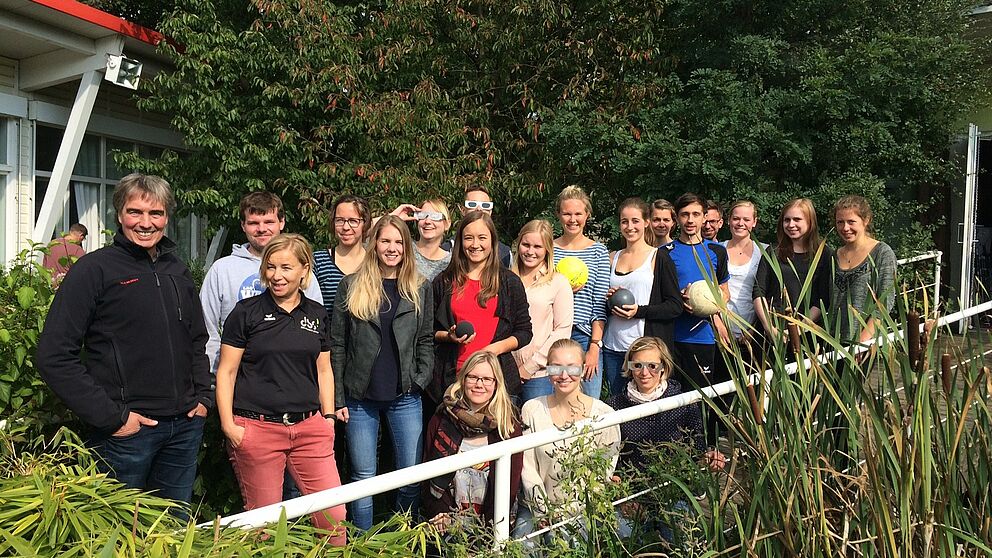 Foto (Universität Paderborn, Sportmedizin): Gruppenbild
