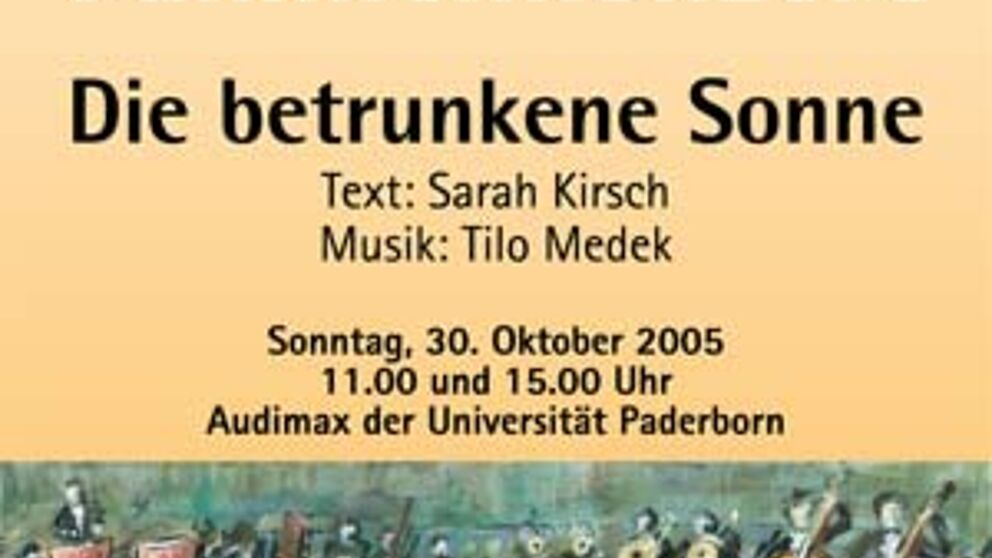 Foto: Plakat des Hochschulorchesters