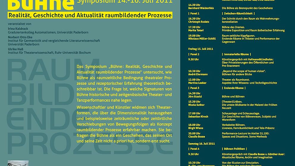Abbildung: Flyer/Plakat