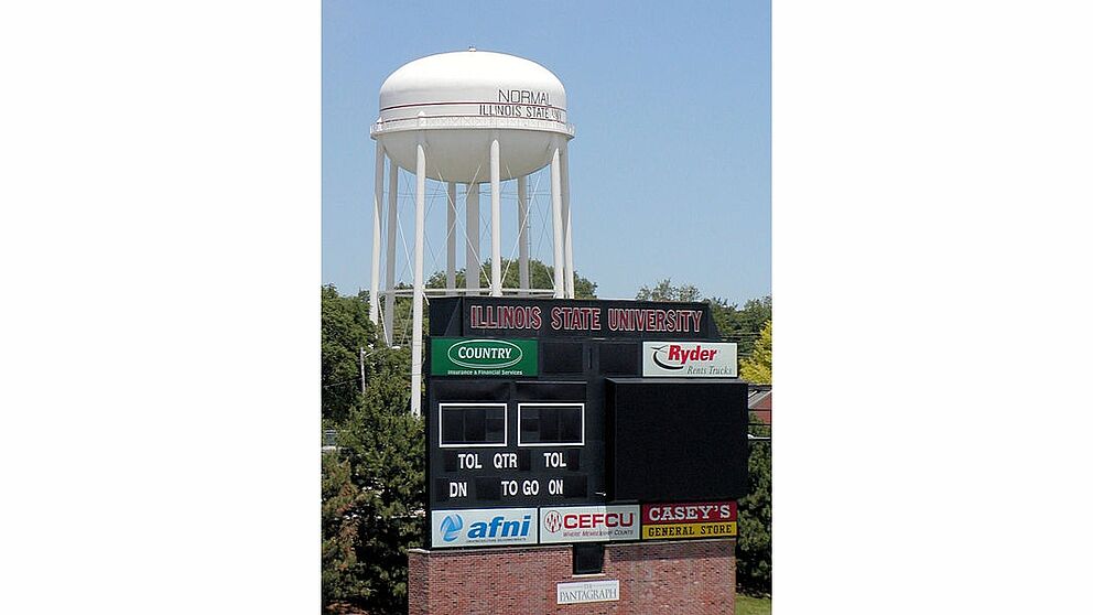 Foto (William Wesen): Bloomington, Standort der Illinois State University