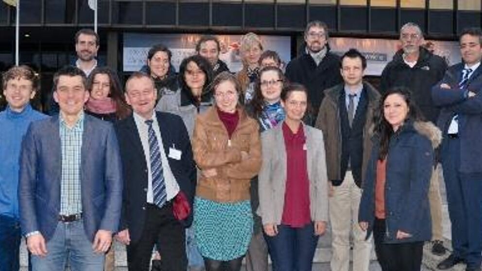 Abbildung: Auftakttreffen in Paderborn: Wissenschaftler des EU-Projekts ANYWHERE.