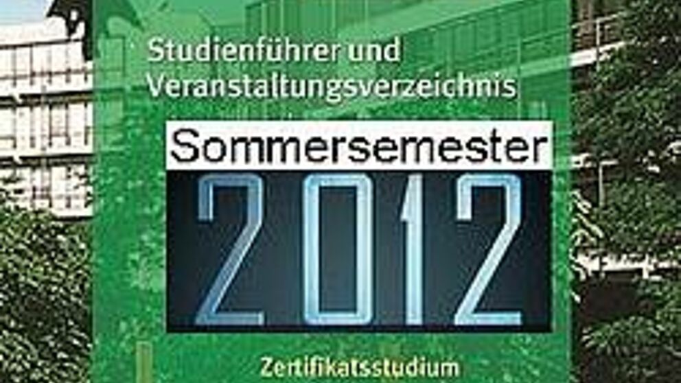 Abbildung: Veranstaltungsverzeichnis Studium für Ältere