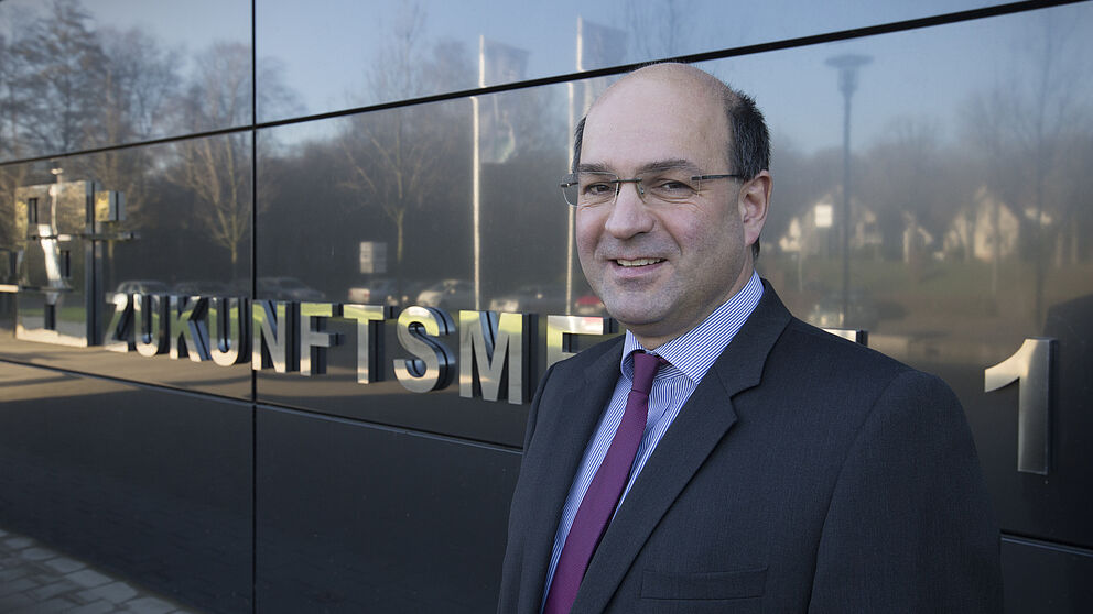 Foto (Universität Paderborn): Prof. Dr. Ansgar Trächtler wurde in die Deutsche Akademie der Technikwissenschaften berufen.