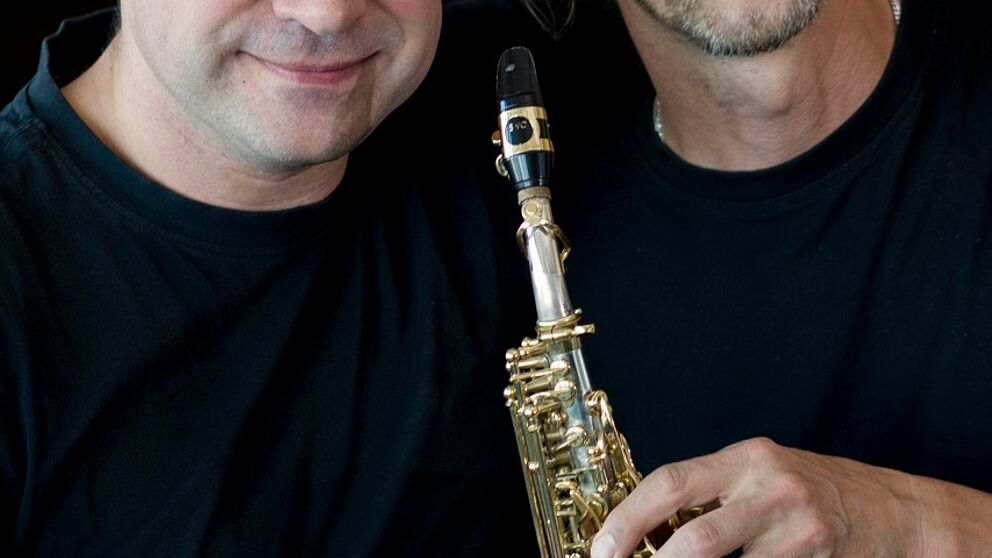 Foto: Saxophonist Uli Lettermann (li.) und Pianist Eckhard Wiemann