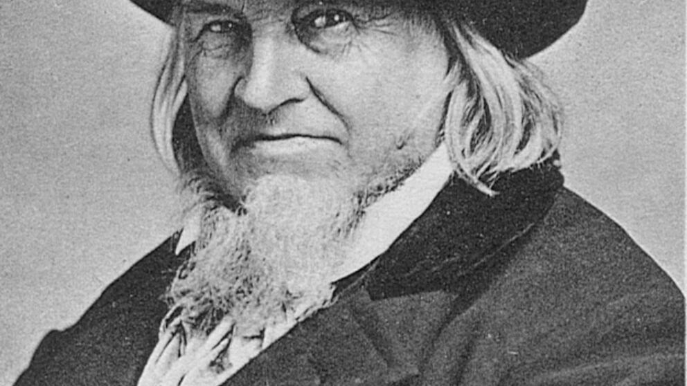 Foto: August Heinrich Hoffmann von Fallersleben (1798-1874)