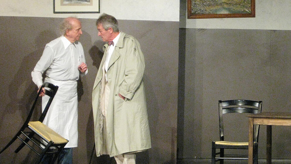 Foto: Szene aus Thomas Bernhards „Der Theatermacher“