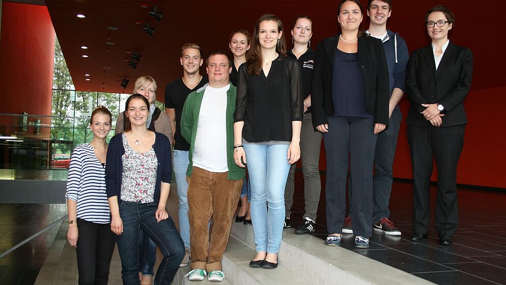 Foto (Universität Paderborn): Abschlussveranstaltung der Summer School 2014 am 25. Juli 2014