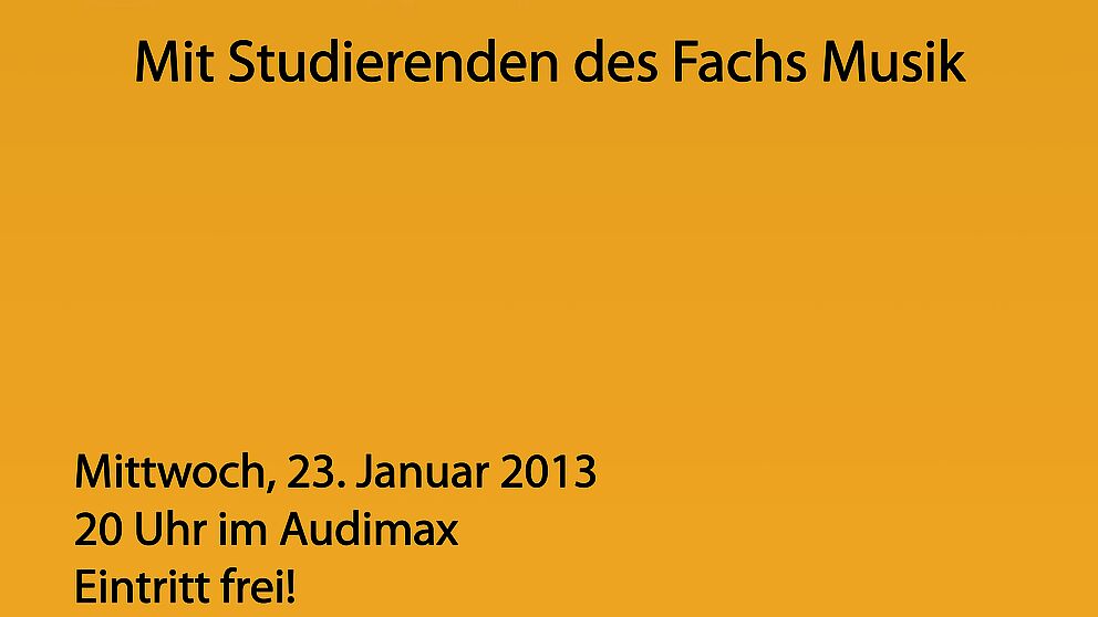 Abbildung: Plakat