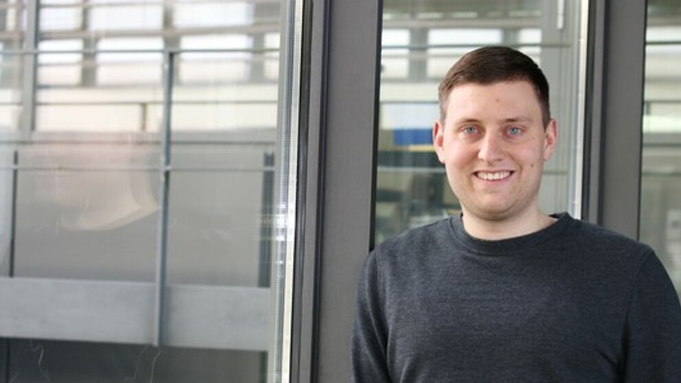 Foto (Universität Paderborn): Der Paderborner Student und Emeriti-Preis-Stipendiat Timo Vaupel.