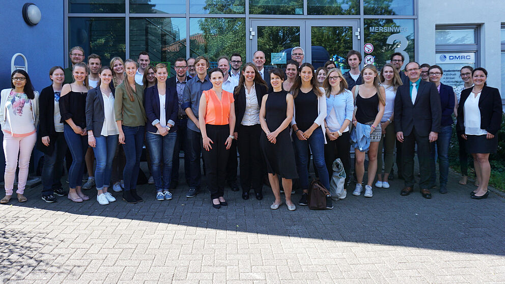 Foto (Universität Paderborn, Cinderella Welz): Abschlussveranstaltung der Summer School am 31. August 2016