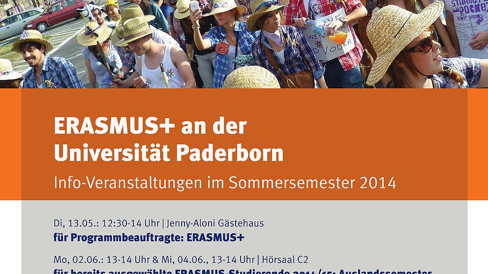Plakat: ERASMUS+