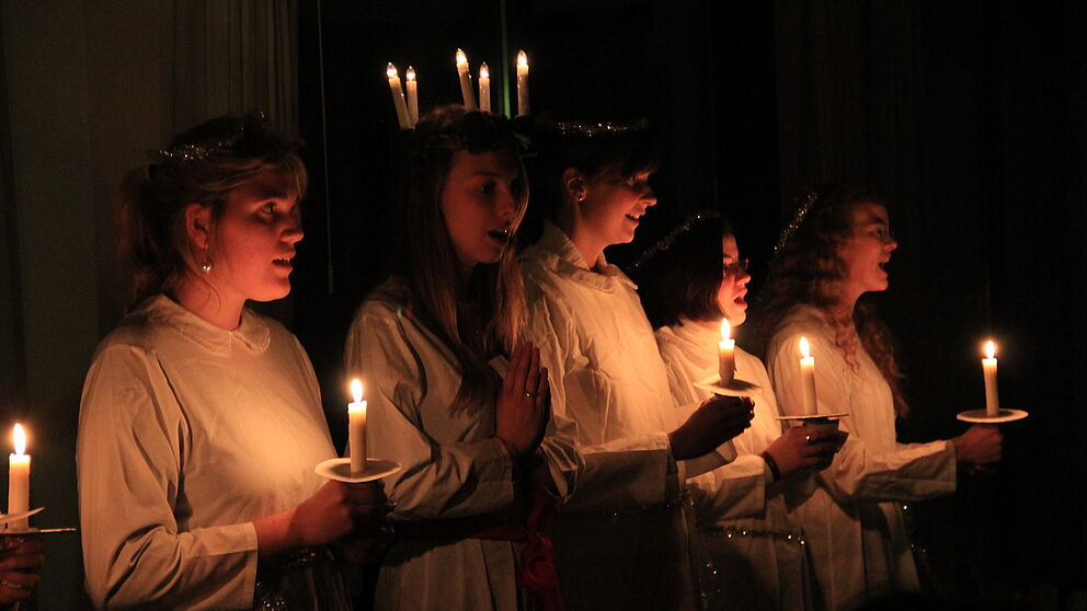 Abbildung: Lichterkönigin Lucia