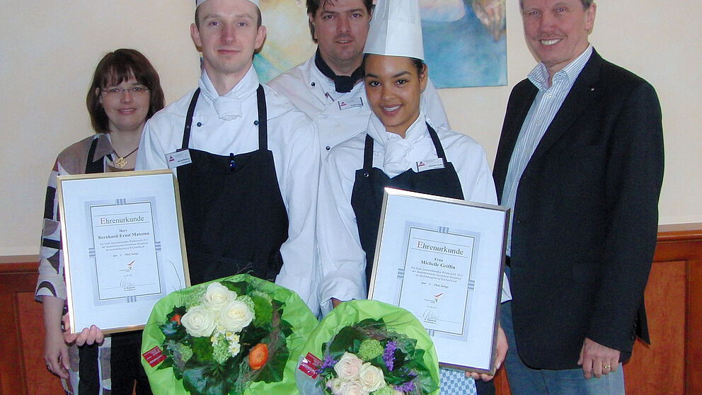 Foto: Von links nach rechts: Katja Nienaber, Bernhard-Ernst Materna, Holger Kriegs, Michelle Griffin und Ulrich Klingebiel