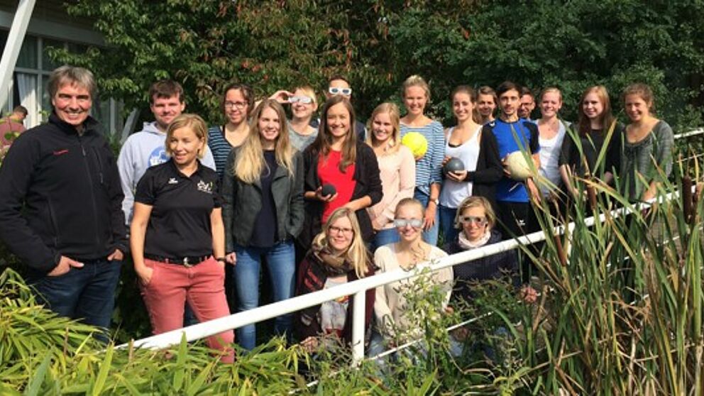 Foto (Universität Paderborn, Sportmedizin): Gruppenbild