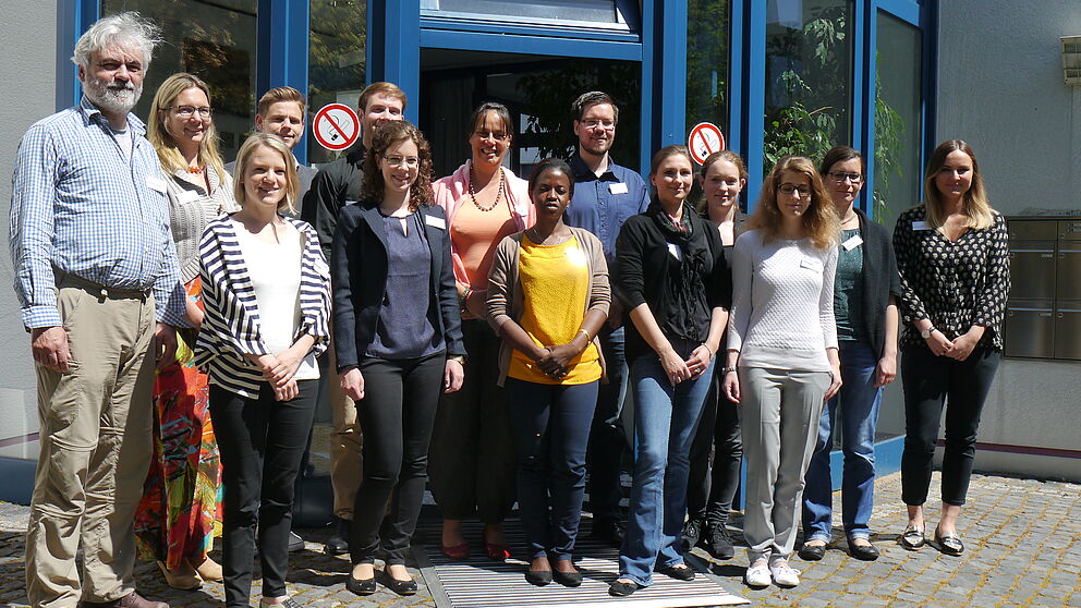 Abbildung: Vortragende der Graduiertentagung.