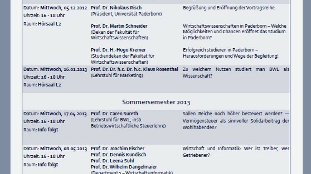 Abbildung: Flyer