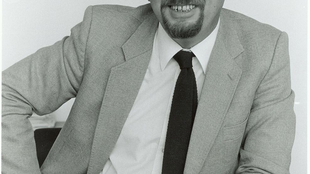 Foto (Universitätsarchiv): Prof. Dr. Friedrich Buttler kam 1973 in die Wirtschaftswissenschaften nach Paderborn und war als Gründungsrektor und Rektor der damaligen Universität-Gesamthochschule von 1976 bis 1987 tätig.