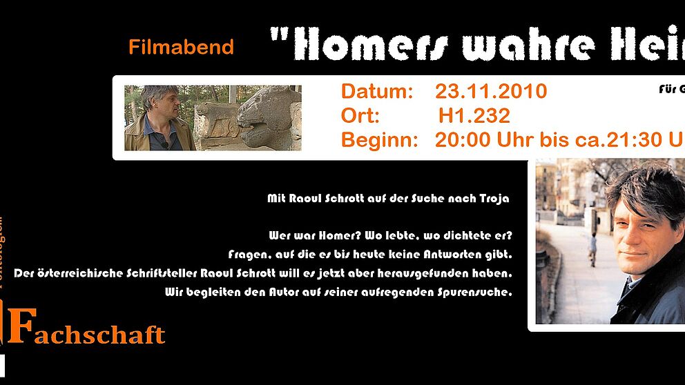 Abbildung: Flyer zum Filmabend