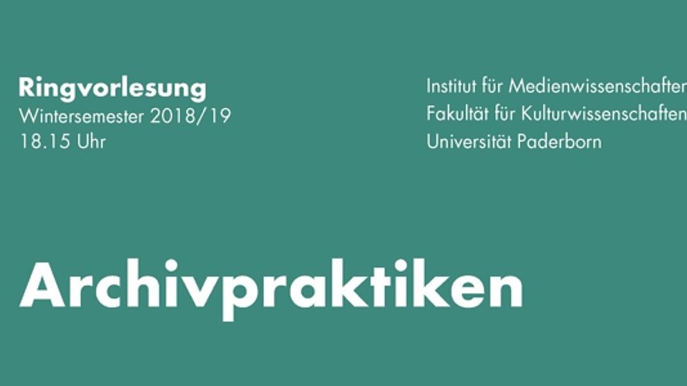 Abbildung: Plakat