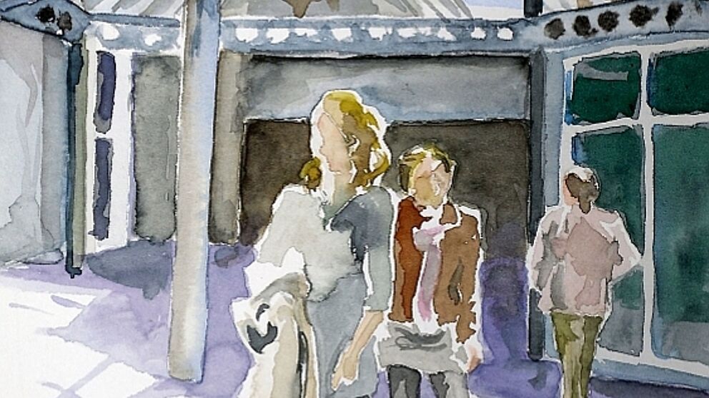 Bild (Anna Gorny): Baukultur an der Universität Paderborn.